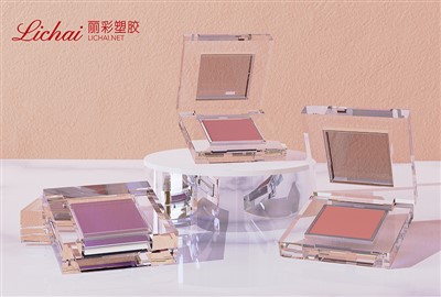 Ensfarget tom øyenskyggepalett